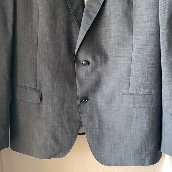 BUGATTI Gray Wool Sport Coat Jacket - Picture 3 of 8